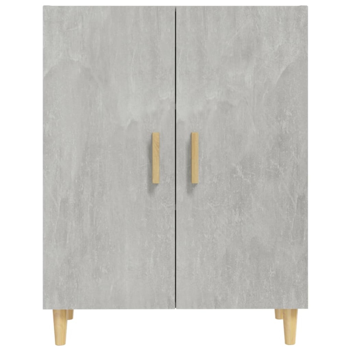 vidaXL Ντουλάπι Γκρι Σκυροδέματος 70 x 34 x 90 εκ. Επεξεργασμένο Ξύλο
