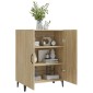 vidaXL Ντουλάπι Sonoma Δρυς 70 x 34 x 90 εκ. από Επεξεργασμένο Ξύλο