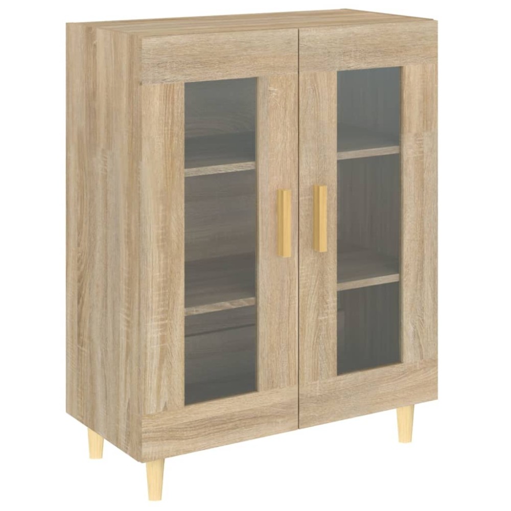 vidaXL Ντουλάπι Sonoma Δρυς 69,5 x 34 x 90 εκ. από Επεξεργασμένο Ξύλο