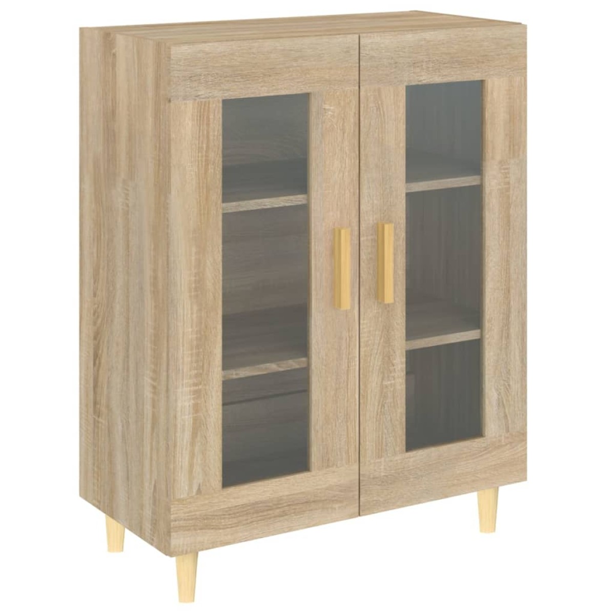 vidaXL Ντουλάπι Sonoma Δρυς 69,5 x 34 x 90 εκ. από Επεξεργασμένο Ξύλο