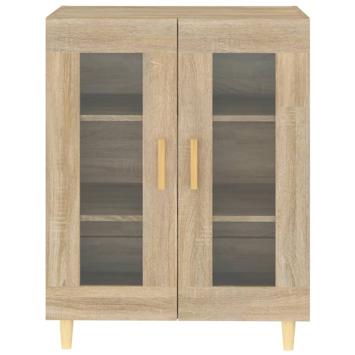 vidaXL Ντουλάπι Sonoma Δρυς 69,5 x 34 x 90 εκ. από Επεξεργασμένο Ξύλο