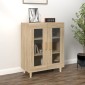 vidaXL Ντουλάπι Sonoma Δρυς 69,5 x 34 x 90 εκ. από Επεξεργασμένο Ξύλο