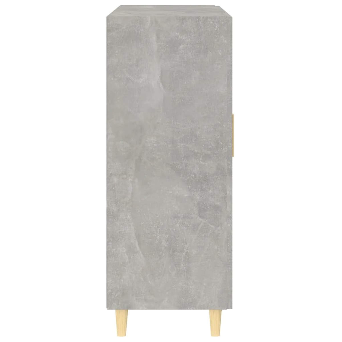 vidaXL Ντουλάπι Γκρι Σκυροδέματος 69,5x34x90 εκ. Επεξεργασμένο Ξύλο