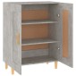 vidaXL Ντουλάπι Γκρι Σκυροδέματος 69,5x34x90 εκ. Επεξεργασμένο Ξύλο