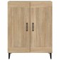 vidaXL Μπουφές Sonoma Δρυς 69,5 x 34 x 90 εκ. από Επεξεργασμένο Ξύλο