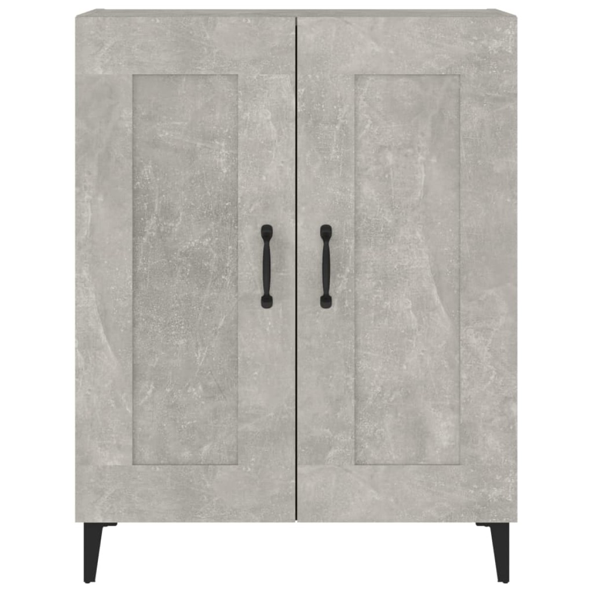 vidaXL Ντουλάπι Γκρι Σκυροδέματος 69,5x34x90 εκ. Επεξεργασμένο Ξύλο
