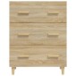 vidaXL Ντουλάπι Sonoma Δρυς 70 x 34 x 90 εκ. από Επεξεργασμένο Ξύλο