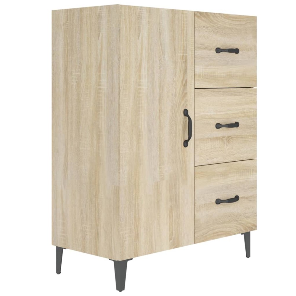 vidaXL Ντουλάπι Sonoma Δρυς 69,5 x 34 x 90 εκ. από Επεξεργασμένο Ξύλο