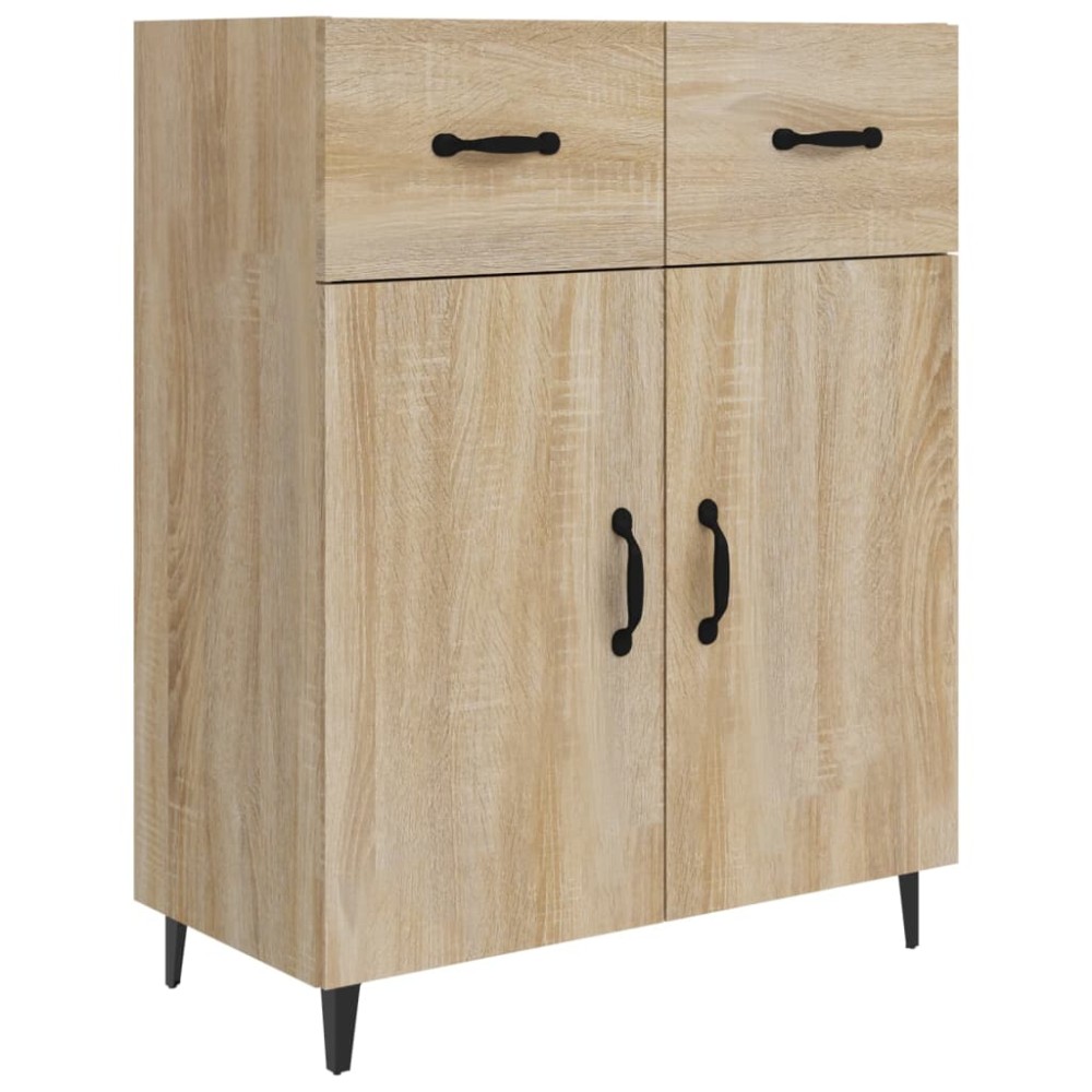 vidaXL Ντουλάπι Sonoma Δρυς 69,5 x 34 x 90 εκ. από Επεξεργασμένο Ξύλο