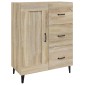 vidaXL Ντουλάπι Sonoma Δρυς 69,5 x 34 x 90 εκ. από Επεξεργασμένο Ξύλο