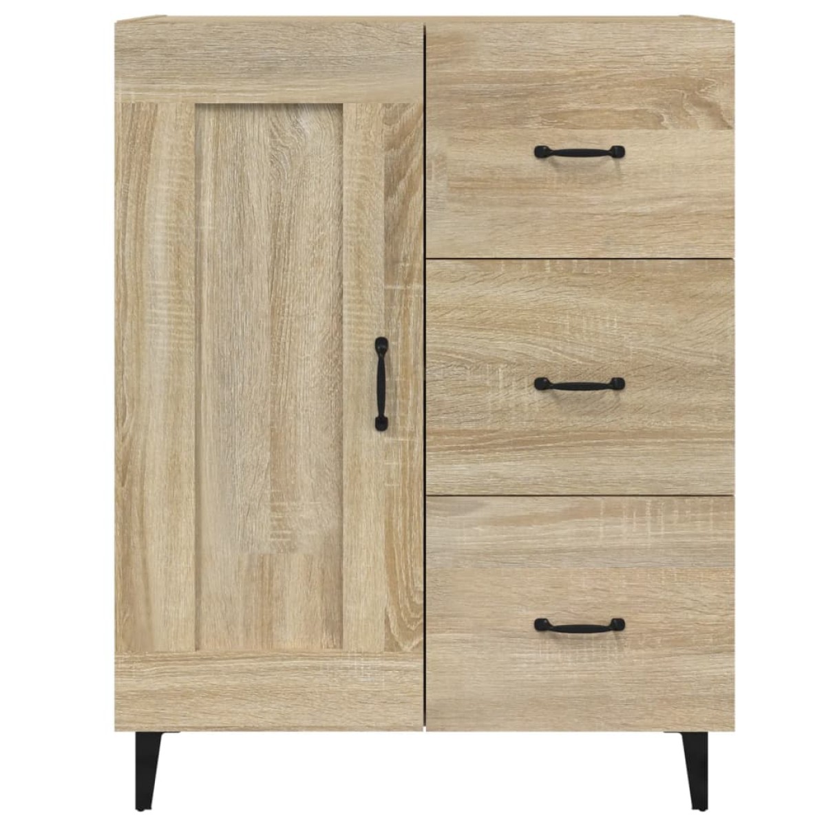 vidaXL Ντουλάπι Sonoma Δρυς 69,5 x 34 x 90 εκ. από Επεξεργασμένο Ξύλο