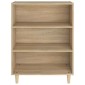 vidaXL Ντουλάπι Sonoma Δρυς 69,5x32,5x90 εκ. από Επεξεργασμένο Ξύλο