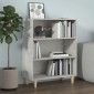 vidaXL Ντουλάπι Γκρι Σκυροδέματος 69,5x32,5x90 εκ. Επεξεργασμένο Ξύλο