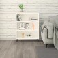vidaXL Ντουλάπι Λευκό 69,5 x 32,5 x 90 εκ. από Επεξεργασμένο Ξύλο