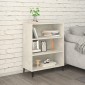 vidaXL Ντουλάπι Γκρι Σκυροδέματος 69,5x32,5x90 εκ. Επεξεργασμένο Ξύλο