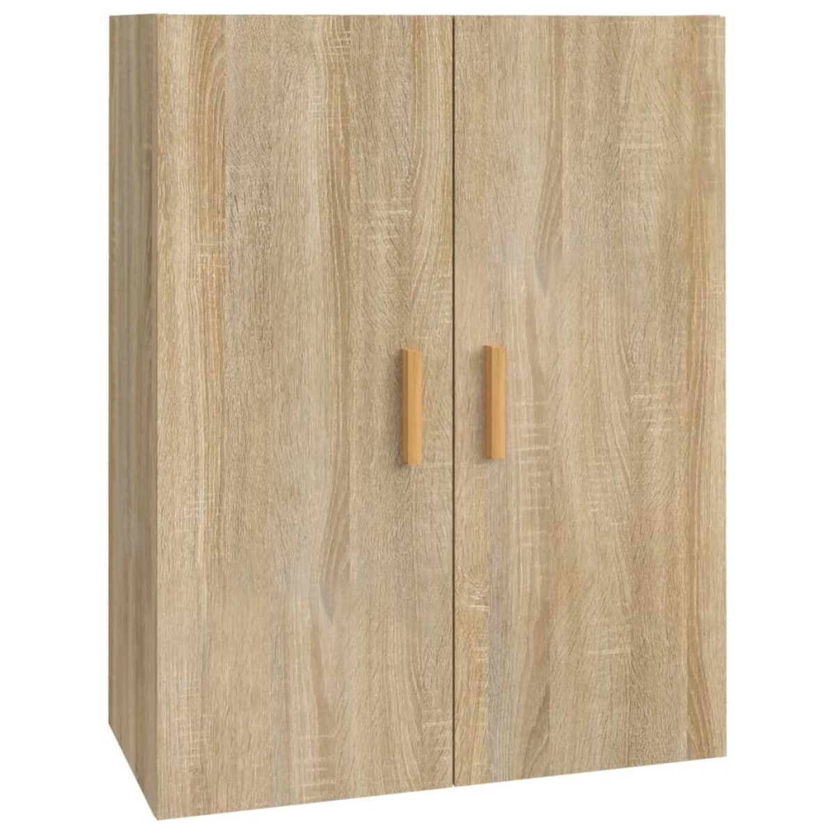vidaXL Κρεμαστό Ντουλάπι Τοίχου Sonoma Δρυς 69,5x34x90 εκ Επεξ. Ξύλο