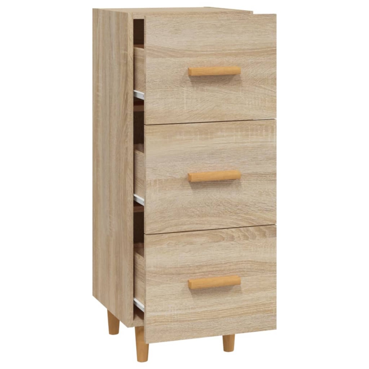 vidaXL Ντουλάπι Sonoma Δρυς 34,5x34x90 εκ. από Επεξεργασμένο Ξύλο