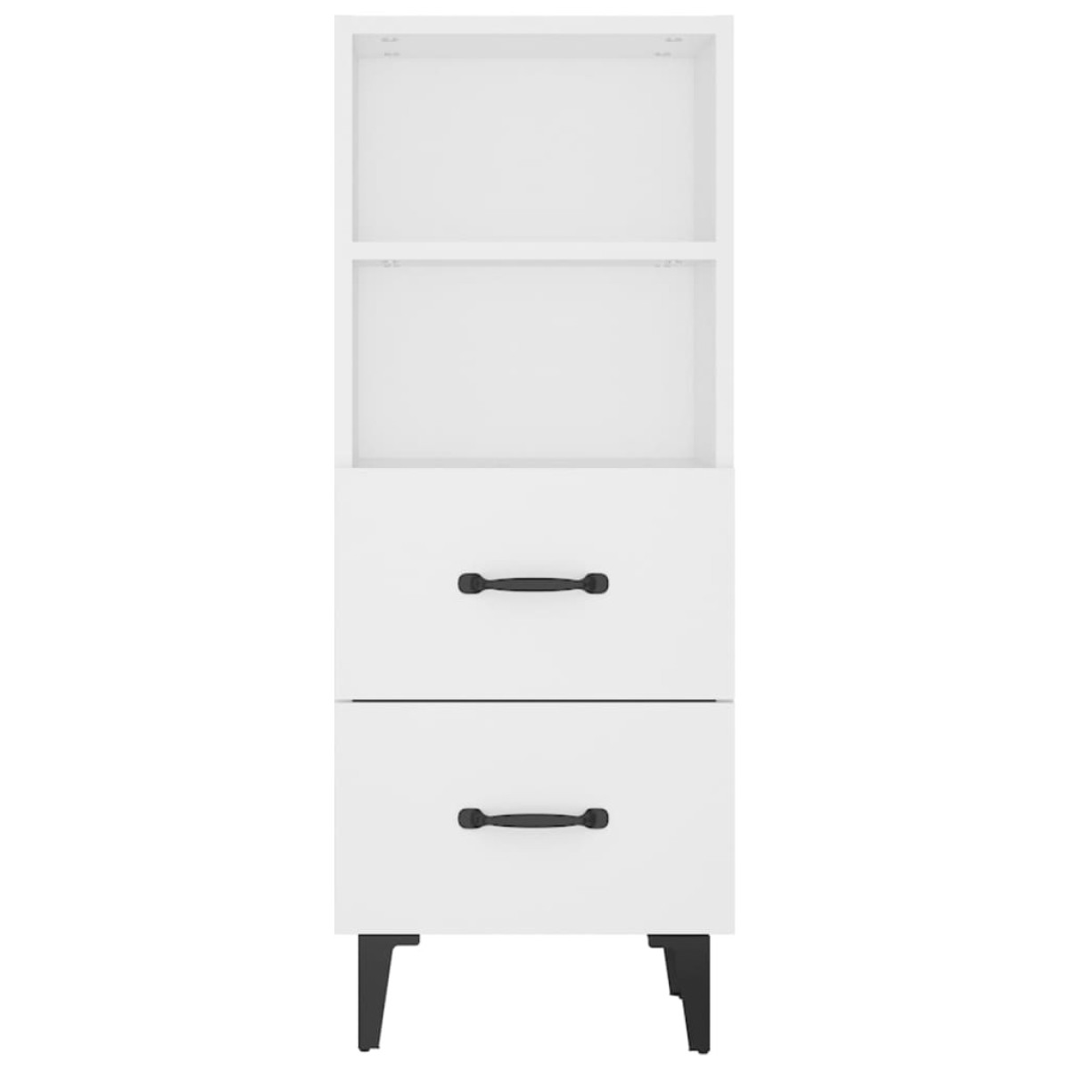 vidaXL Ντουλάπι Λευκό 34,5 x 34 x 90 εκ. από Επεξεργασμένο Ξύλο