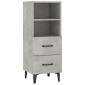 vidaXL Ντουλάπι Γκρι Σκυροδέματος 34,5x34x90 εκ. Επεξεργασμένο Ξύλο