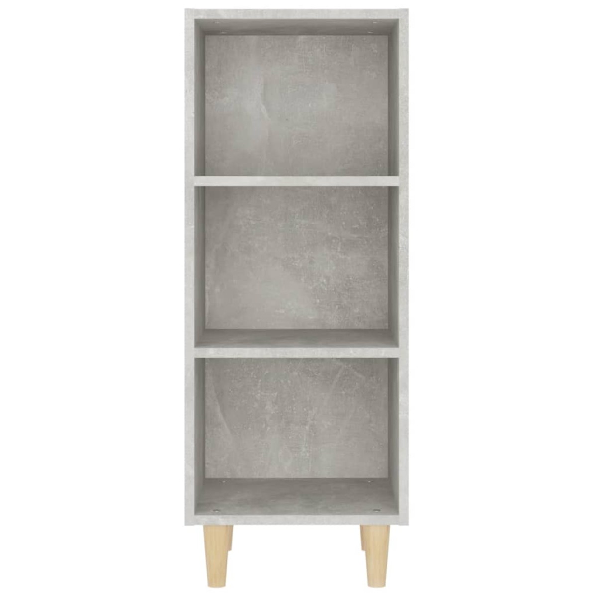vidaXL Ντουλάπι Γκρι Σκυροδέματος 34,5x32,5x90 εκ. Επεξεργασμένο Ξύλο