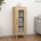 vidaXL Ντουλάπι Sonoma Δρυς 34,5x34x90 εκ. από Επεξεργασμένο Ξύλο