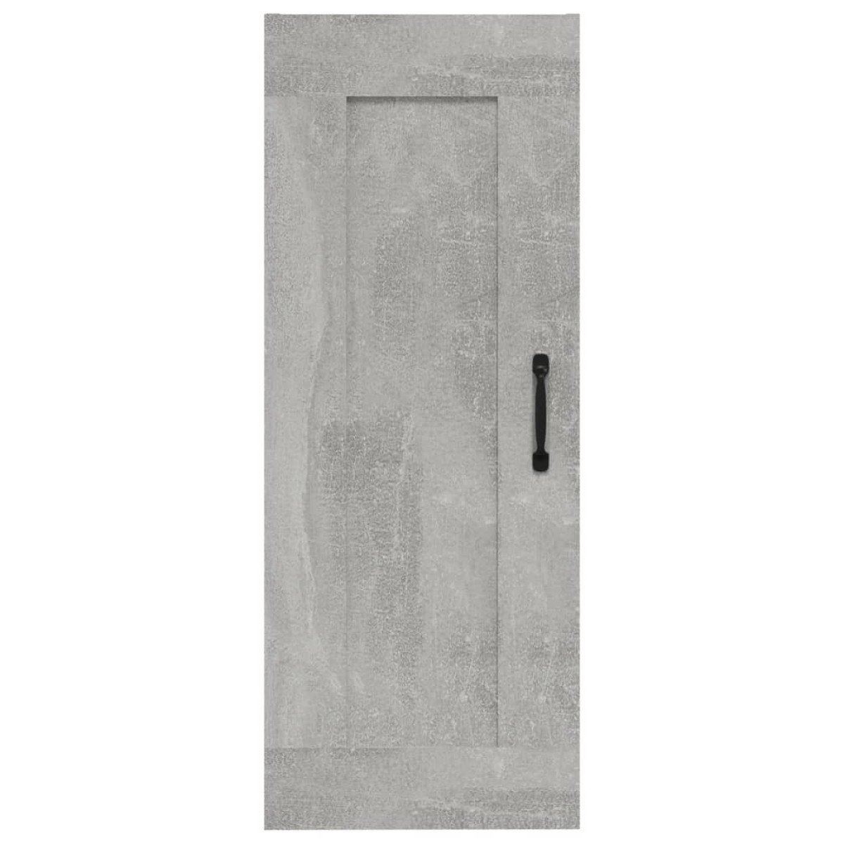 vidaXL Ντουλάπι Κρεμαστό Γκρι Σκυροδέματος 35x34x90 εκ. Επεξ. Ξύλο