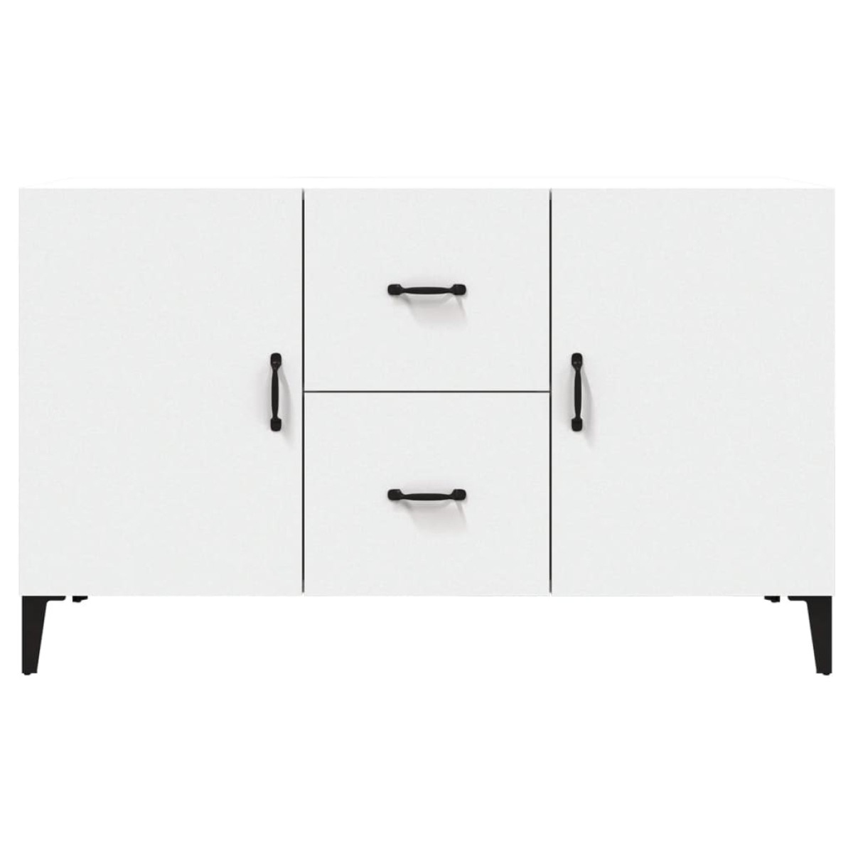 vidaXL Ντουλάπι Λευκό 100 x 36 x60 εκ. Επεξεργασμένο Ξύλο