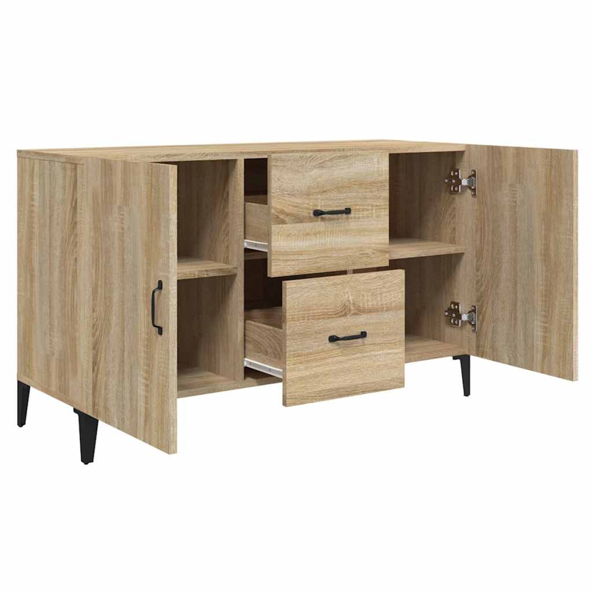 vidaXL Ντουλάπι Sonoma Δρυς 100x36x60 εκ. από Επεξεργασμένο Ξύλο