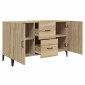 vidaXL Ντουλάπι Sonoma Δρυς 100x36x60 εκ. από Επεξεργασμένο Ξύλο