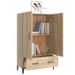 vidaXL Ντουλάπα Sonoma Δρυς 70 x 31 x 115 εκ. από Επεξεργασμένο Ξύλο