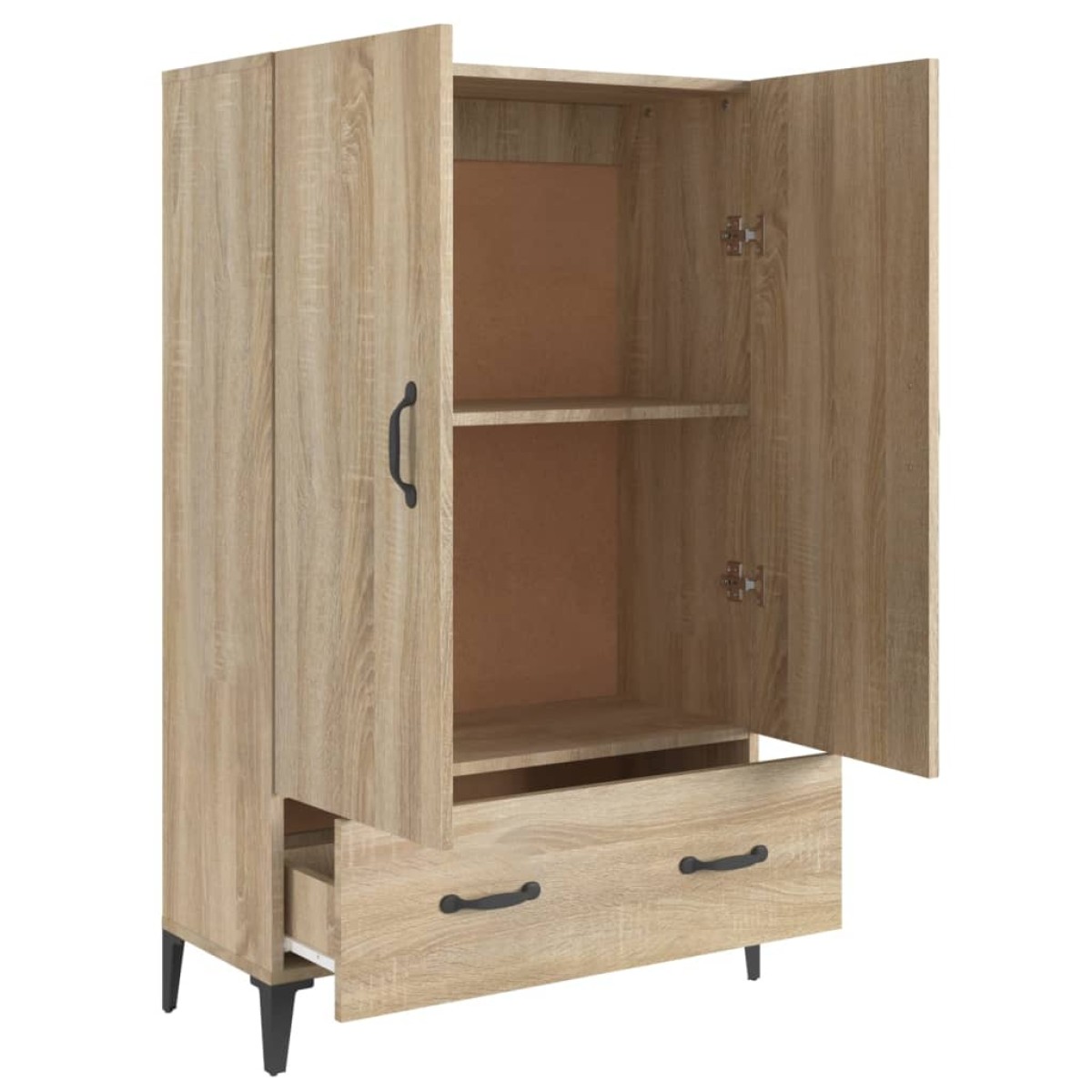 vidaXL Ντουλάπα Sonoma Δρυς 70 x 31 x 115 εκ. από Επεξεργασμένο Ξύλο