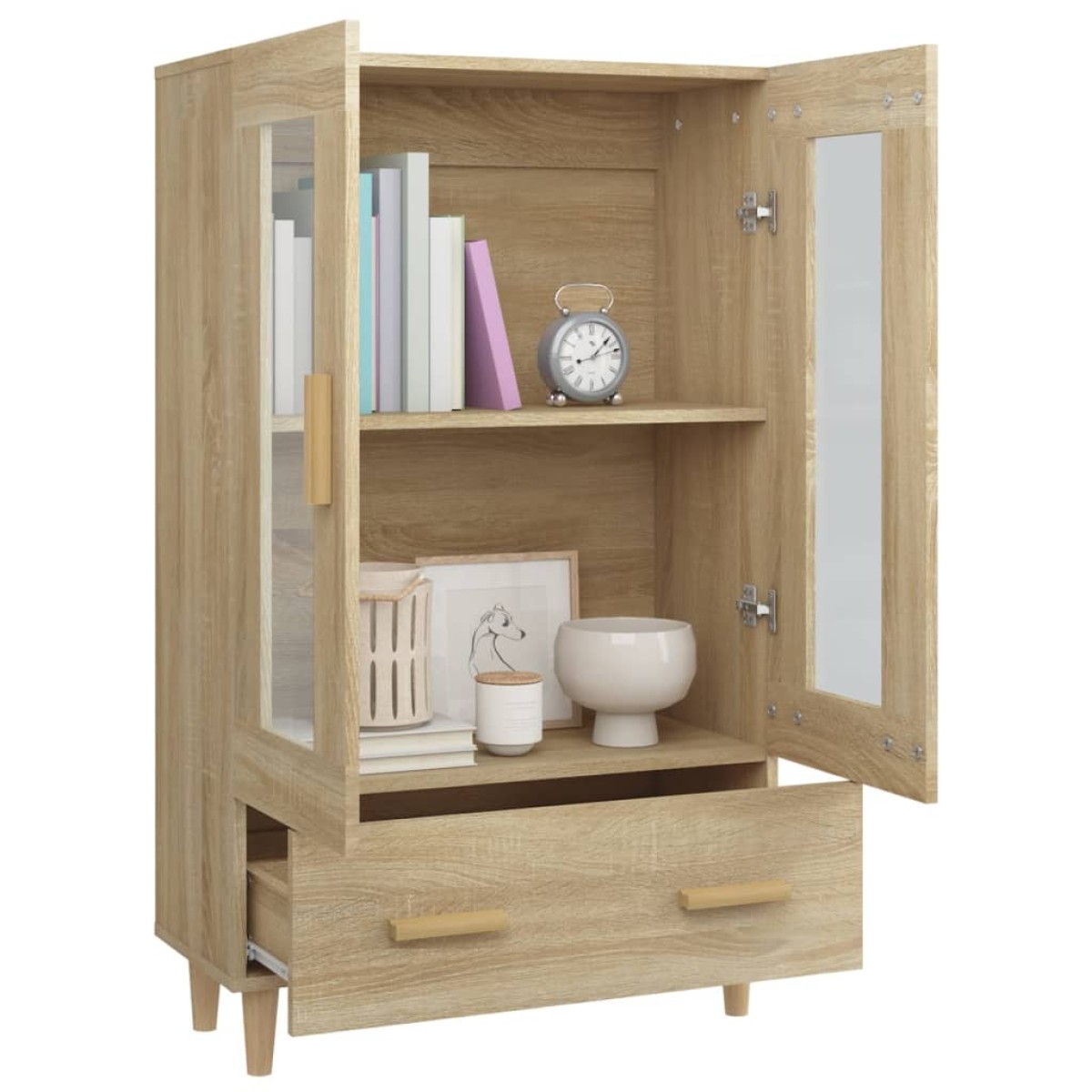 vidaXL Ντουλάπα Sonoma Δρυς 70 x 31 x 115 εκ. από Επεξεργασμένο Ξύλο