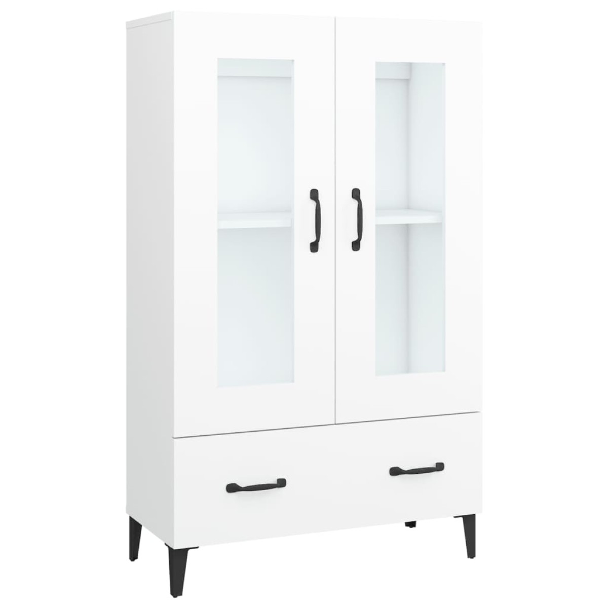 vidaXL Ντουλάπι Λευκό 70 x 31 x 115 εκ. από Επεξεργασμένο Ξύλο