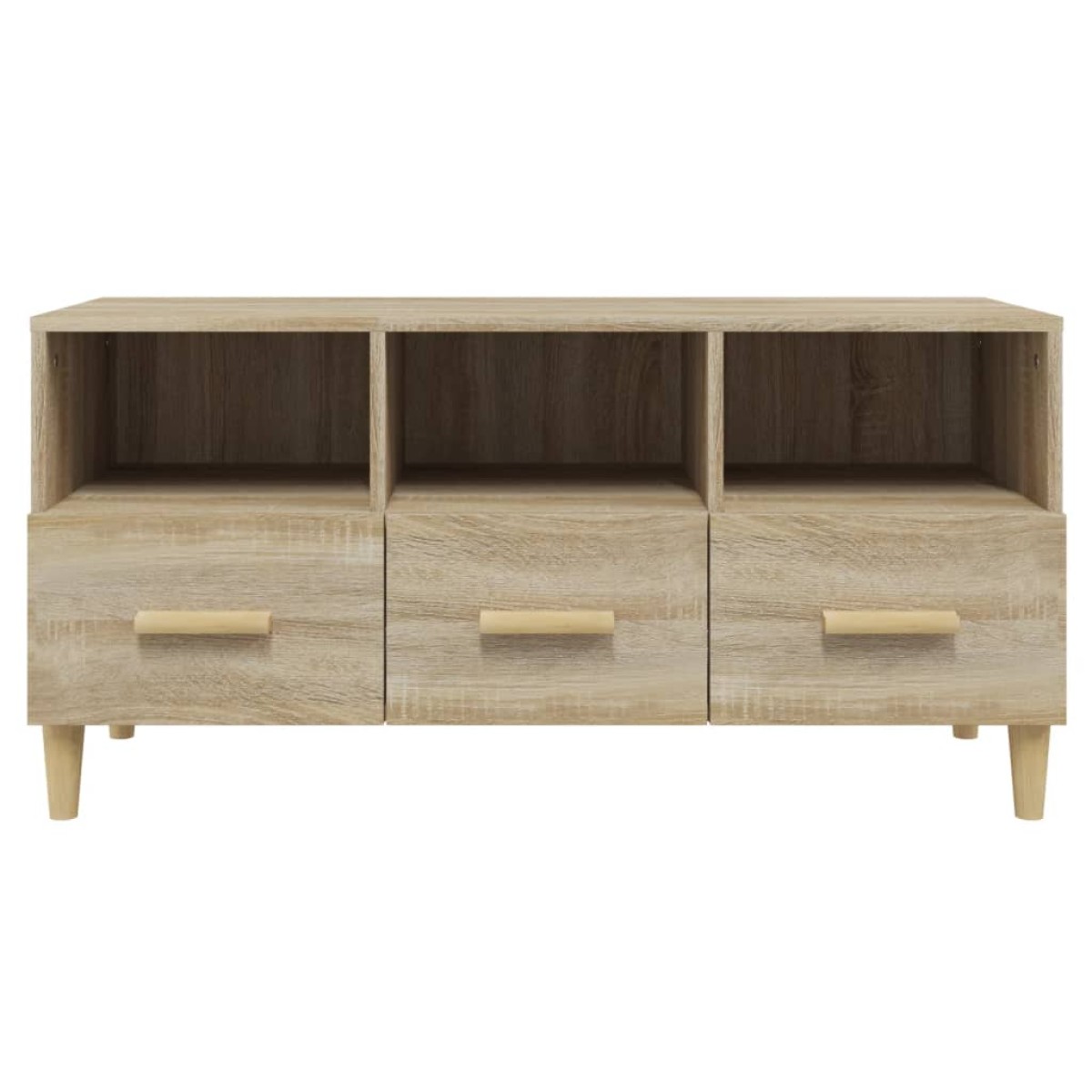 vidaXL Έπιπλο Τηλεόρασης Sonoma Δρυς 102 x 36 x 50 εκ. Επεξεργ. Ξύλο