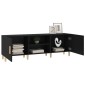 vidaXL Έπιπλο Τηλεόρασης Μαύρο 150 x 30 x 50 εκ. Επεξεργασμένο Ξύλο