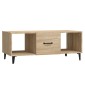 vidaXL Τραπεζάκι Σαλονιού Sonoma Δρυς 102x50x40 εκ. Επεξεργασμένο Ξύλο