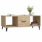 vidaXL Τραπεζάκι Σαλονιού Sonoma Δρυς 102x50x40 εκ. Επεξεργασμένο Ξύλο