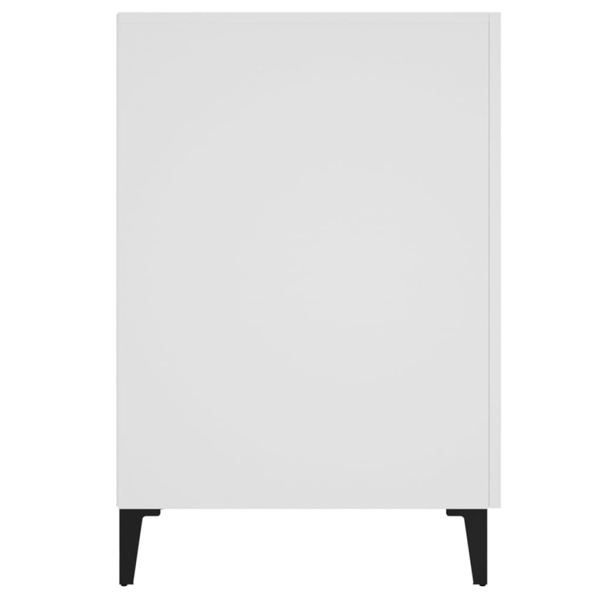 vidaXL Γραφείο Λευκό 140 x 50 x 75 εκ. από Επεξεργασμένο Ξύλο
