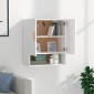 vidaXL Ντουλάπι Τοίχου Λευκό 60 x 31 x 70 εκ. από Επεξεργασμένο Ξύλο