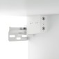 vidaXL Ντουλάπι Τοίχου Λευκό 60 x 31 x 70 εκ. από Επεξεργασμένο Ξύλο