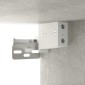 vidaXL Ντουλάπι Τοίχου Γκρι Σκυρ. 60x31x70 εκ. Επεξεργασμένο Ξύλο
