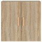 vidaXL Ντουλάπι Τοίχου Sonoma Δρυς 60x30x60 εκ. Επεξεργασμένο Ξύλο