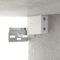 vidaXL Ντουλάπι Τοίχου Γκρι Σκυρ. 60x30x60 εκ. Επεξεργασμένο Ξύλο