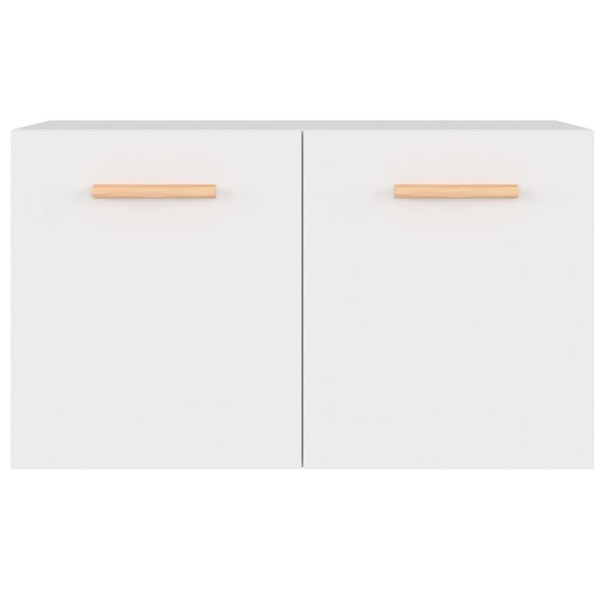 vidaXL Ντουλάπι Τοίχου Λευκό 60 x 36,5 x 35 εκ. από Επεξεργασμένο Ξύλο