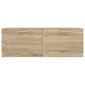 vidaXL Ντουλάπι Τοίχου Sonoma Δρυς 100x36,5x35 εκ. Επεξεργασμένο Ξύλο