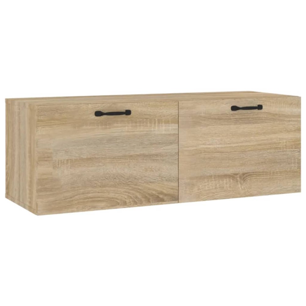 vidaXL Ντουλάπι Τοίχου Sonoma Δρυς 100x36,5x35 εκ. Επεξεργασμένο Ξύλο