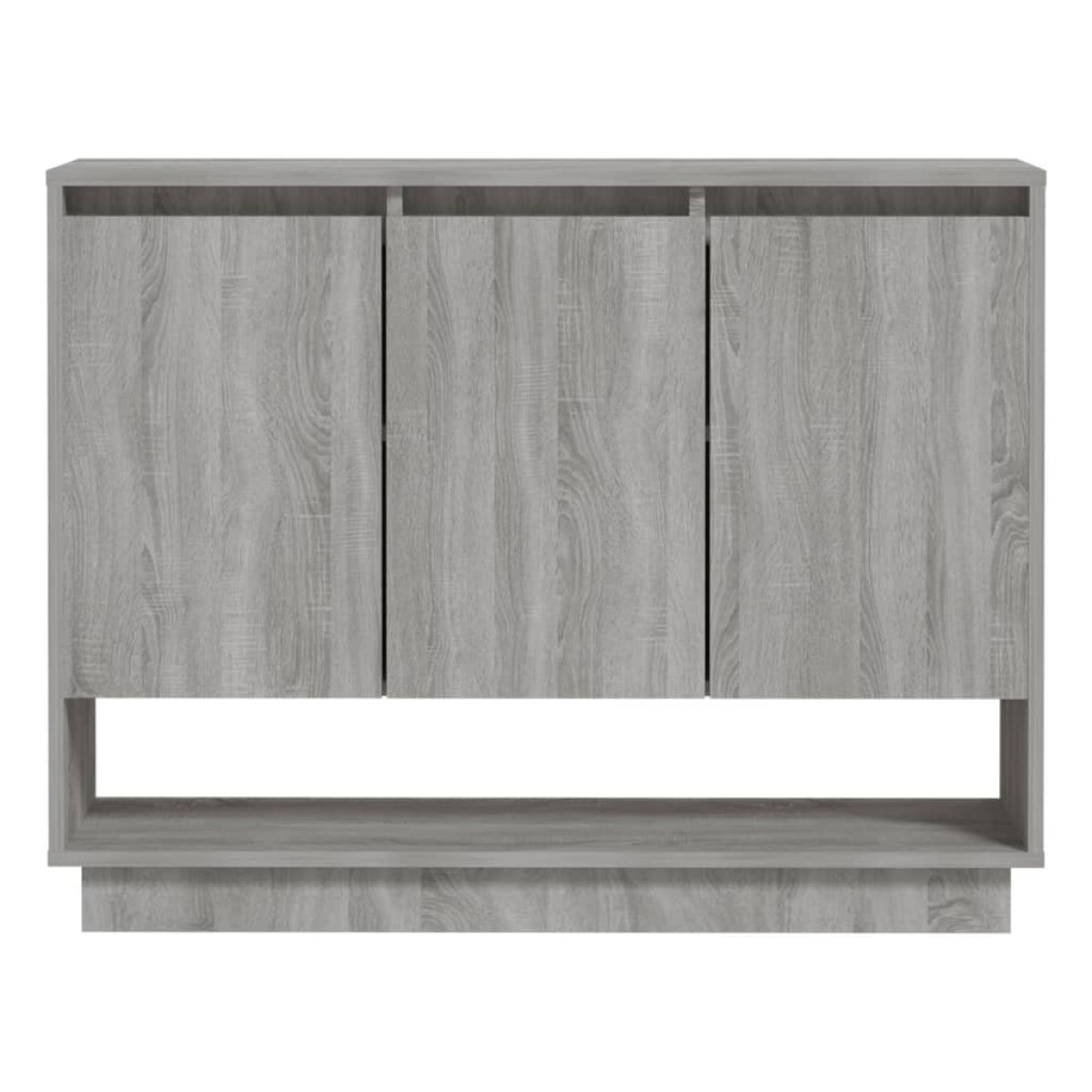 vidaXL Μπουφές Γκρι Sonoma 97 x 31 x 75 εκ. από Μοριοσανίδα