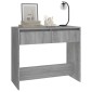 vidaXL Τραπεζάκι Κονσόλα Γκρι Sonoma 89x41x76,5 εκ. από Μοριοσανίδα