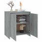 vidaXL Μπουφές Γκρι Sonoma 70x41x75 εκ. από Επεξεργασμένο Ξύλο