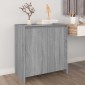 vidaXL Μπουφές Γκρι Sonoma 70x41x75 εκ. από Επεξεργασμένο Ξύλο